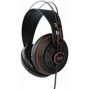 Superlux HD-681 Red On-ear Fülhallgató
